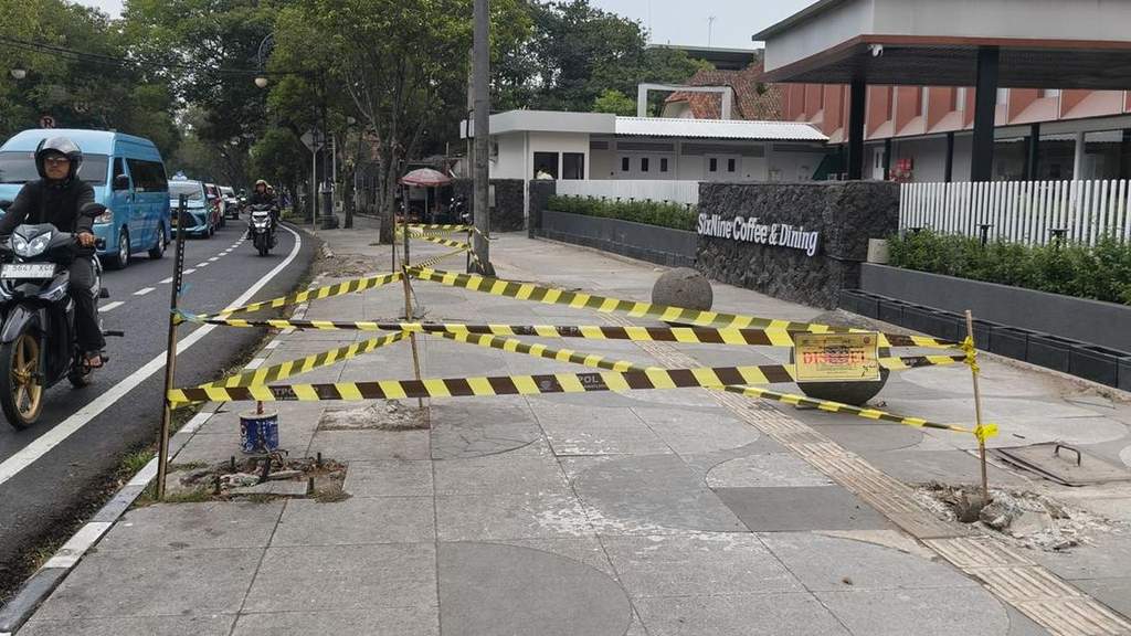 Wali Kota Bandung M Farhan saat melakukan sidak lokasi penebangan pohon liar