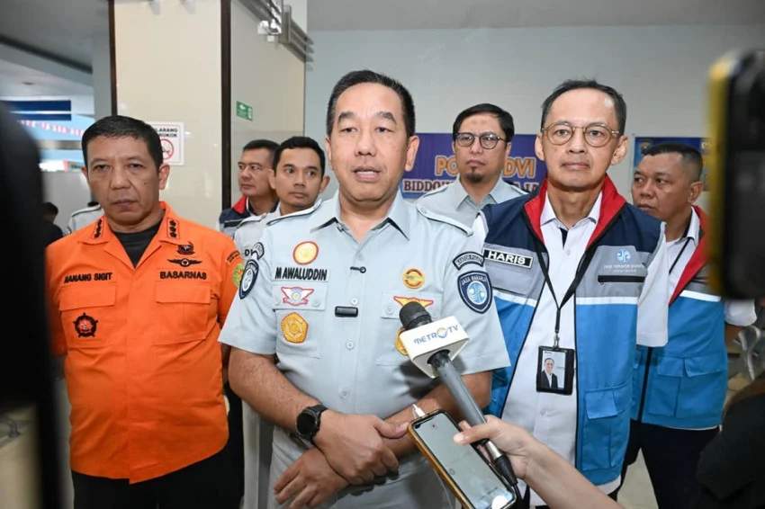 Direksi Jasa Raharja meninjau korban kebakaran KMP Mutiara Sentosa II