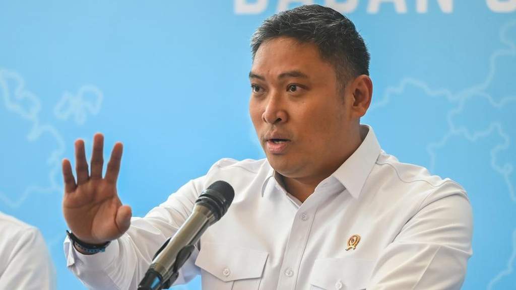 Kepala Badan Gizi Nasional memberikan arahan dalam apel mingguan