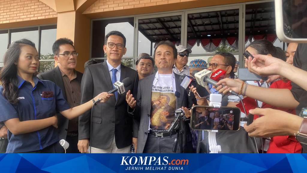 Suasana sidang praperadilan yang melibatkan kubu Roy Suryo dan ahli dari Polda Metro Jaya